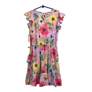 BCBGirls Floral Dress Girls S (7/8) NEW Floral Soft